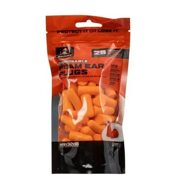 WLK FOAM EAR PLUGS 25 PAIR BAG - Taurus Savings